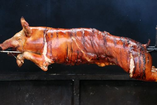 cochon de lait rôti