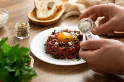 que faire avec viande hachee - recette de steak tartare